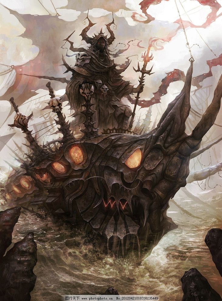 冥界的鬼神图片