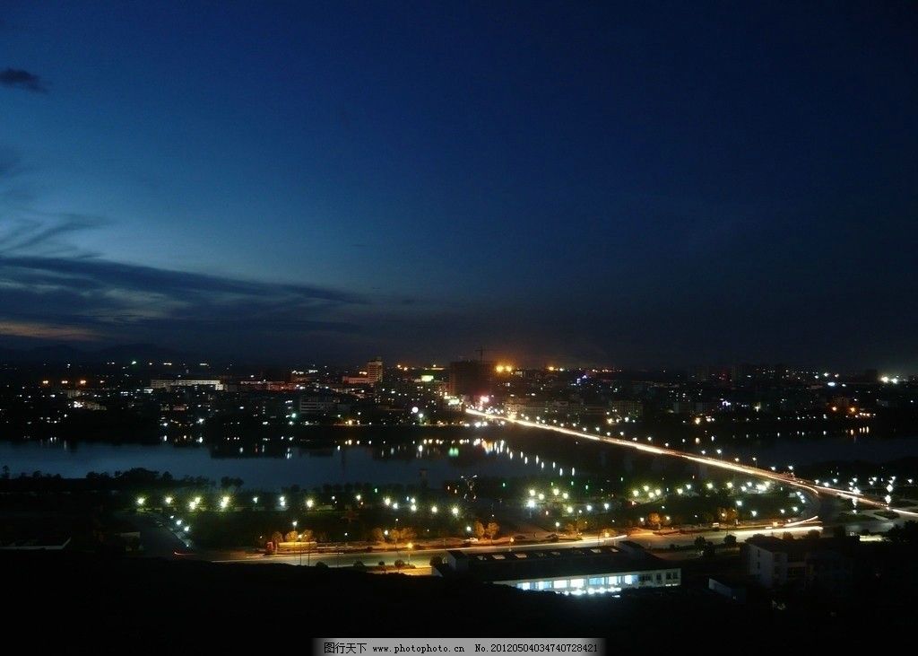 江西贵溪夜景