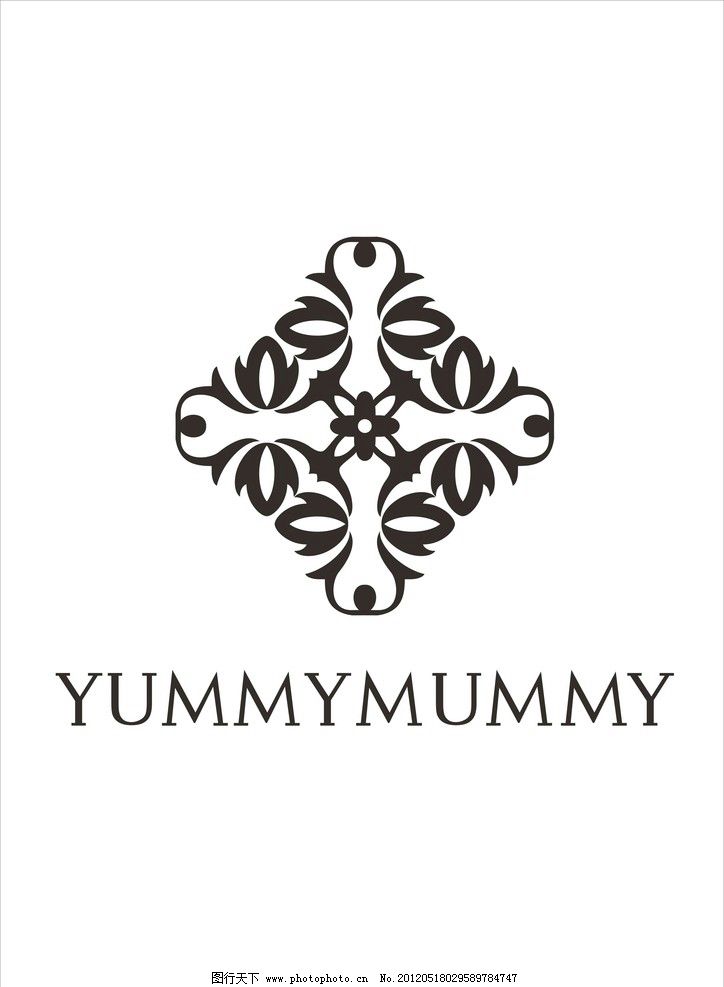 孕肤宝 yummymummy logo图片-图行天下图库