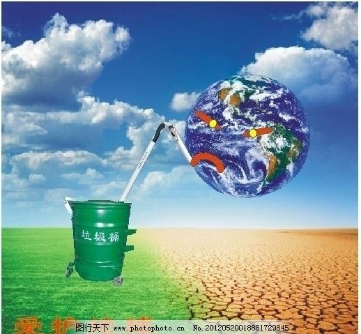 呵护地球之肾 板报