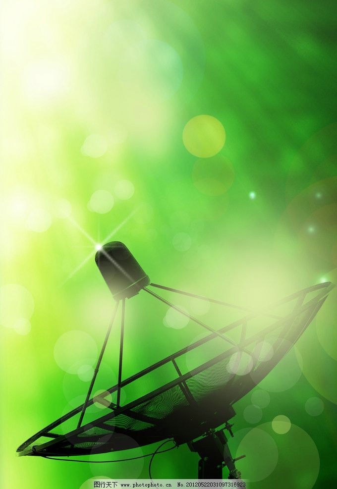 通讯雷达创意设计图片