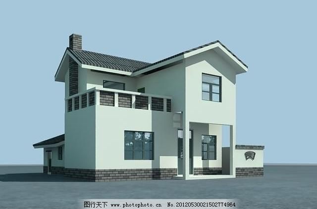 农村别墅图片_其他_3d设计_图行天下图库