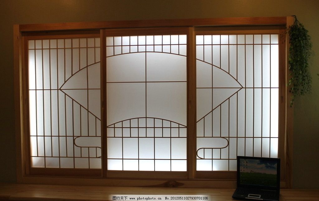 障子纸窗图片 室内设计 环境设计 图行天下素材网